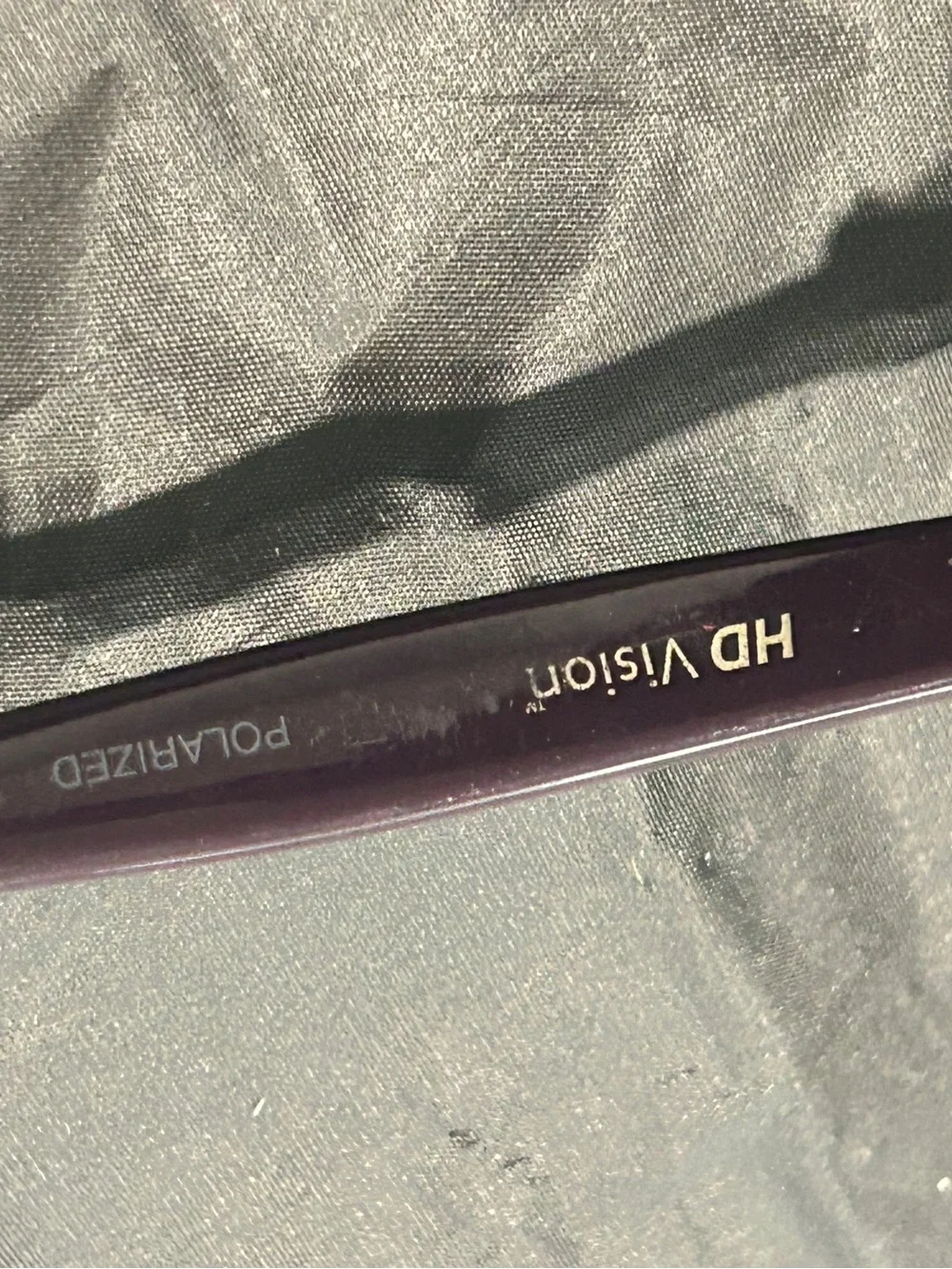 HD Vision Polarized Women's Purple Sunglasses with Paisley Case